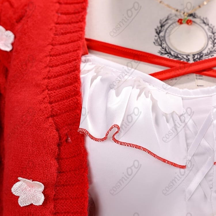 ホロライブ さくらみこ クリスマス ルームウェア衣装｜可愛く上品、通気性◎で初心者も着替えラク - 4枚目の画像