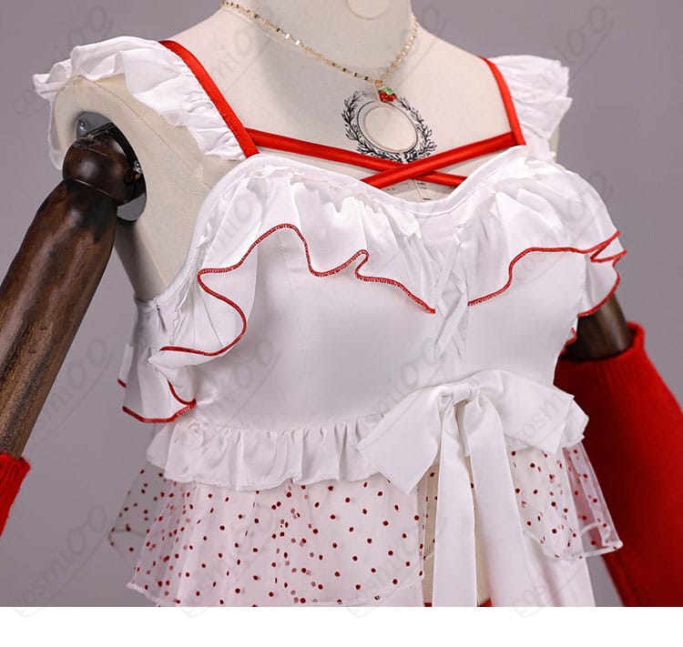 襟元デザインとカチューシャ併用時の見え方