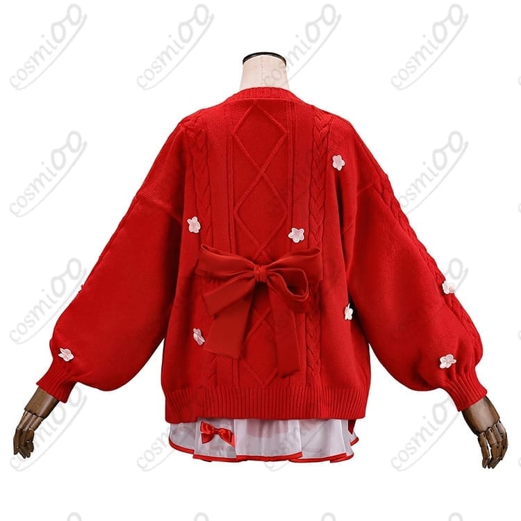 ホロライブ さくらみこ クリスマス ルームウェア衣装｜可愛く上品、通気性◎で初心者も着替えラク - 2枚目の画像