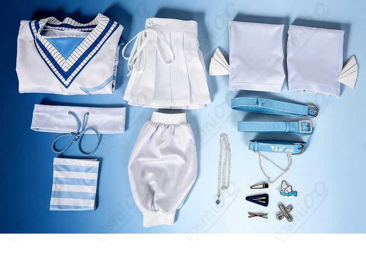 涼上エリス 初期衣装コスプレのセット内容一覧（9点フルセット）
