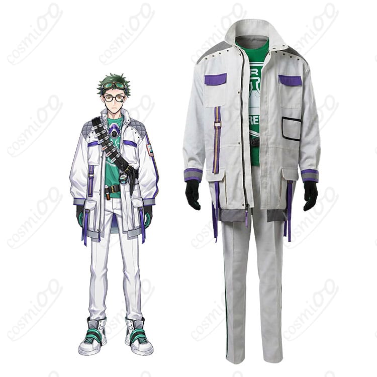 トレイ・クローバーの部活着コスプレ一式を着用した全身イメージ