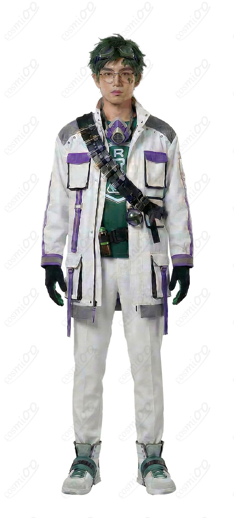 トレイ・クローバー部活着コスプレ衣装の正面全体