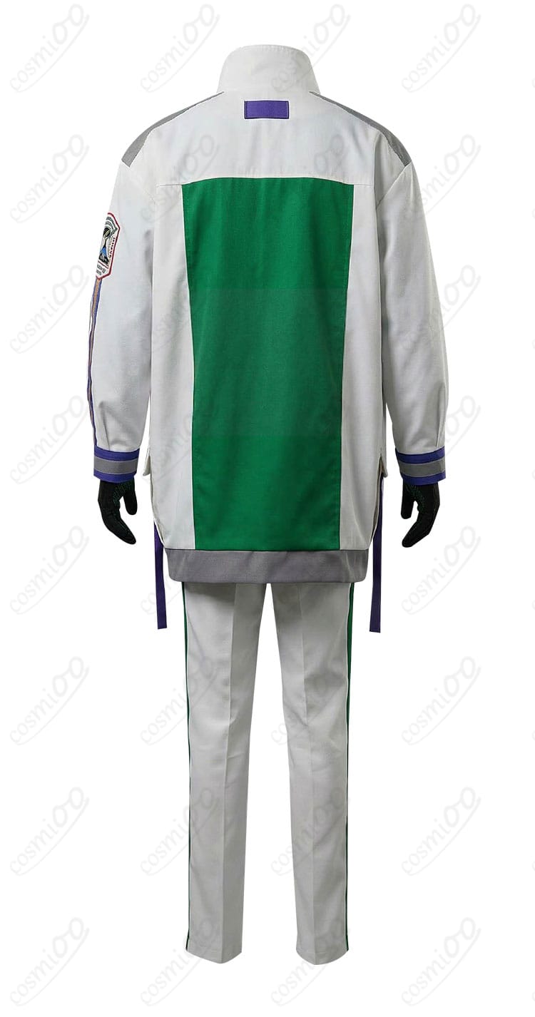 部活着コスプレの背面シルエットと装飾配置