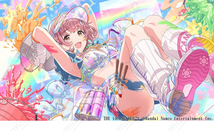 アイドルマスター シャイニーカラーズ 郁田はるきのキャラクターイメージに合わせたアンフィニィキャンバス衣装のコーディネート例