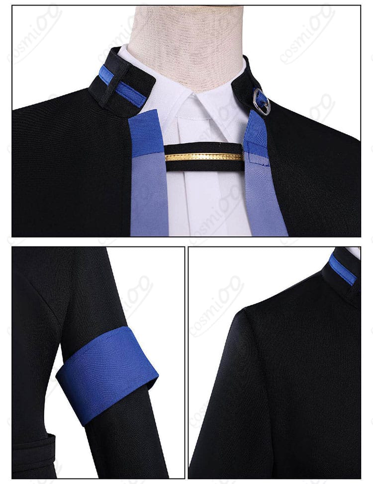 インナーの襟元デザインと飾りのディテール