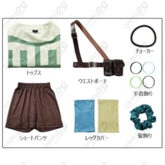 ガチアクタ レムリン コスプレ衣装｜サイバーな実用美を高再現、軽量で動きやすい初心者安心セット - 5枚目の画像（サムネイル）