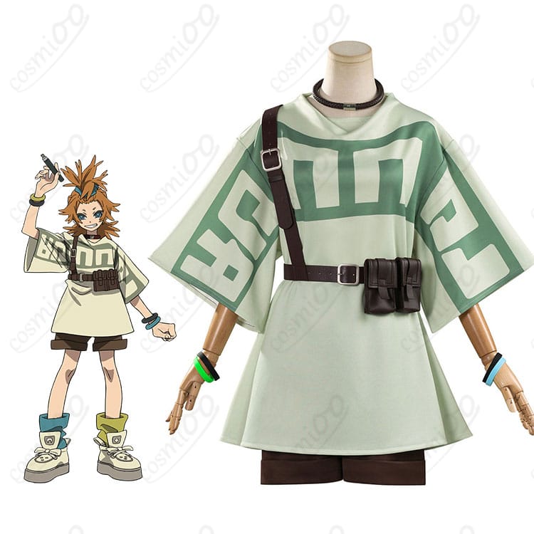 レムリン（ガチアクタ）公式風コスプレ衣装のキャラクタービジュアル再現イメージ