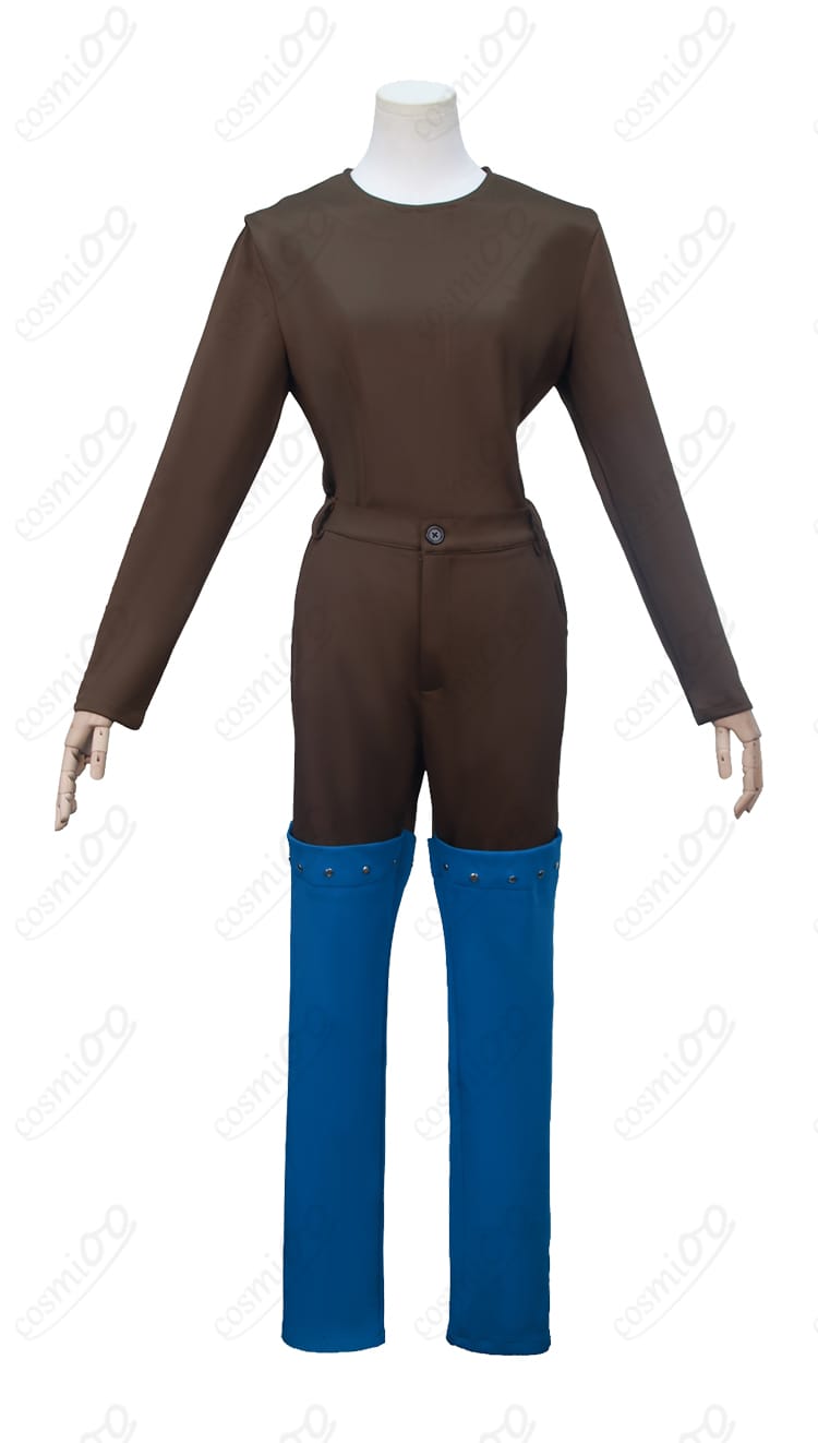 インナー前身頃の素材とカッティングのアップ