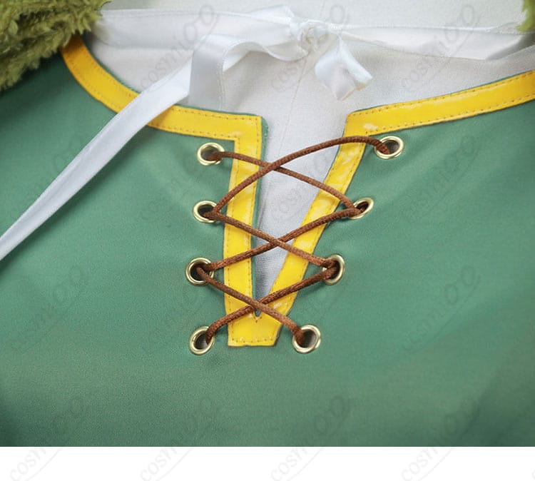 ロロノア・ゾロ エルバフ編 衿元パーツとホックの構造ディテール