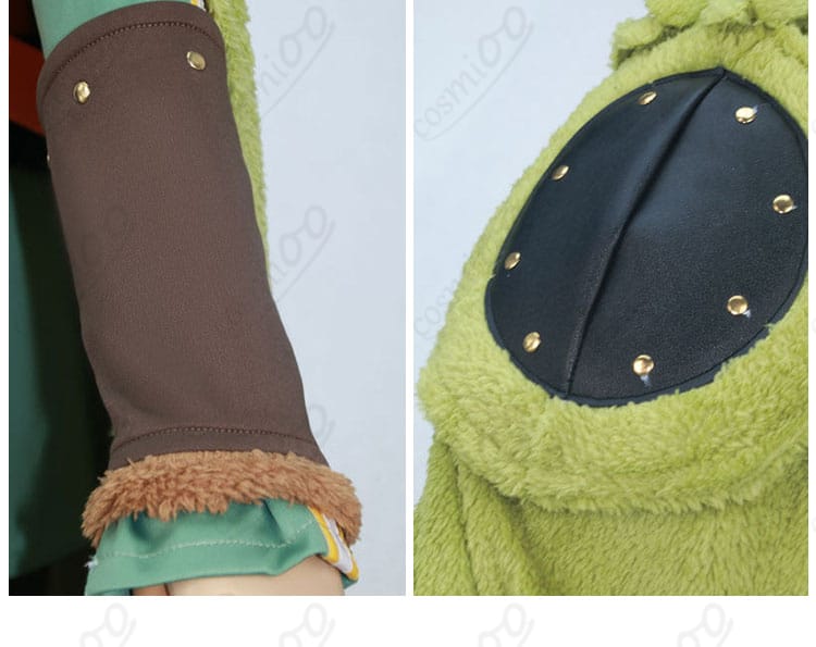 ロロノア・ゾロ エルバフ編 肩〜袖口の装飾ラインと縫製アップ