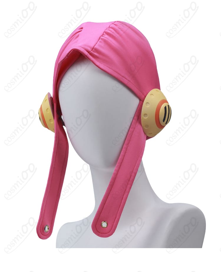 付属帽子の全体ディテール（形状と縁の仕上げ）