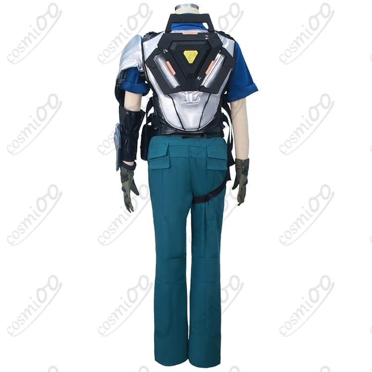 ヴァロラント ブリムストーン コスプレ衣装 デフォルト｜動きやすく写真映え、初心者も安心一式 - 4枚目の画像