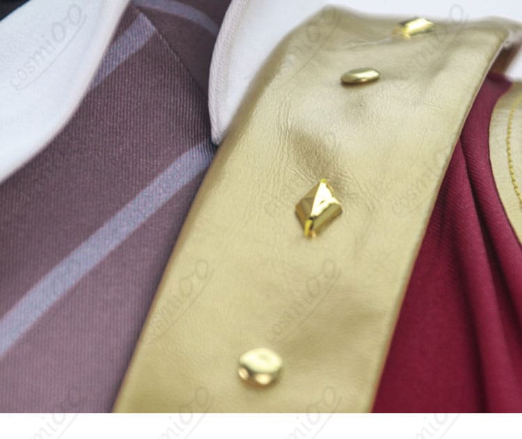 ベッローネ 衣装の襟元・胸元装飾ディテール