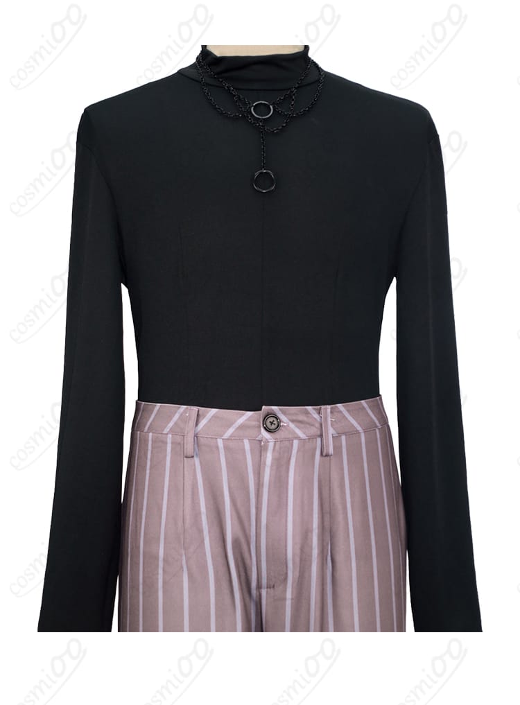 ベッローネ 衣装の長袖・フロント部ディテール