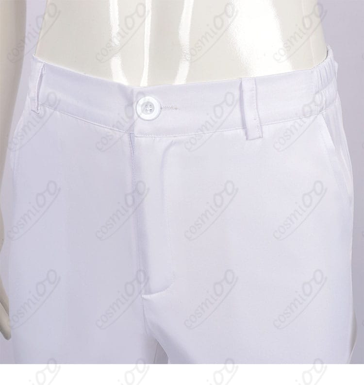 パンツのシルエットと装飾ディテール