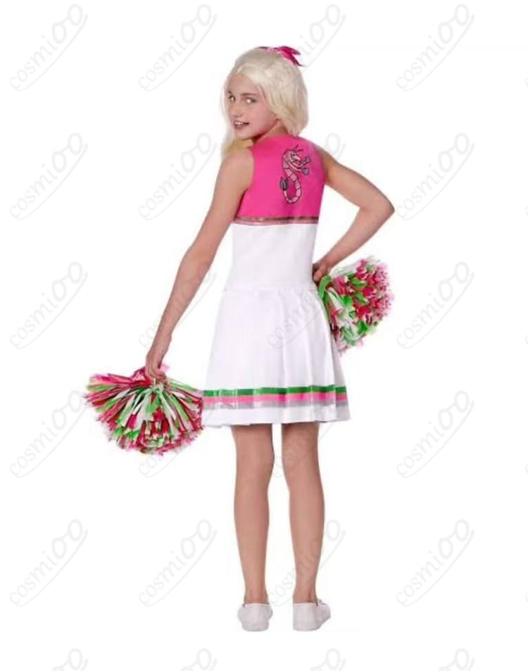 アディソン・ウェルズ チア衣装の後ろ姿ディテール（シルエットとライン重視設計）