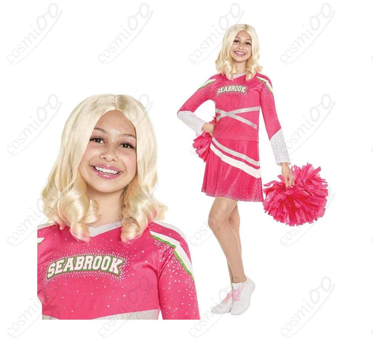 トップスの配色とラインの縫製ディテール（アディソン衣装）