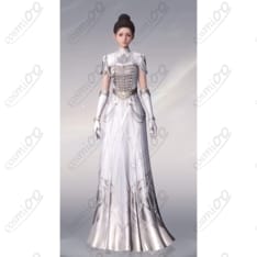 恋と深空 主人公 銀河の讃歌 ホワイトドレス 高再現で初心者にも着やすい - 1枚目の画像（サムネイル）