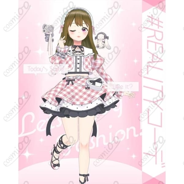 VTuber風・学園系コスプレ衣装一式｜通気性と上品シルエットで初心者も安心