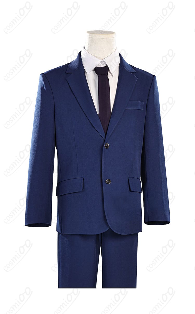 二藤宏嵩 スーツ コスプレ衣装の正面スタイル（ジャケット・シャツ・ネクタイ・パンツ）