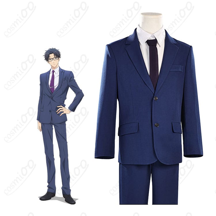 二藤宏嵩 コスプレ衣装 スーツセットの着用イメージ全身
