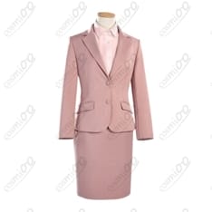 桃瀬成海 ピンクスーツ衣装｜上品で爽やか、初心者も安心の高再現4点セット - 1枚目の画像（サムネイル）