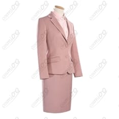 桃瀬成海 ピンクスーツ衣装｜上品で爽やか、初心者も安心の高再現4点セット - 2枚目の画像（サムネイル）