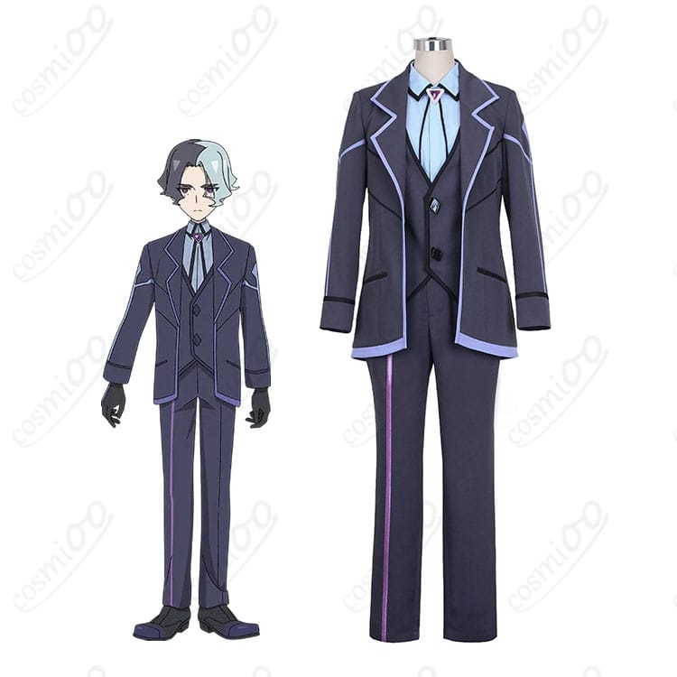 アメジオのコスプレ衣装一式を着用したキャラクター風イメージ