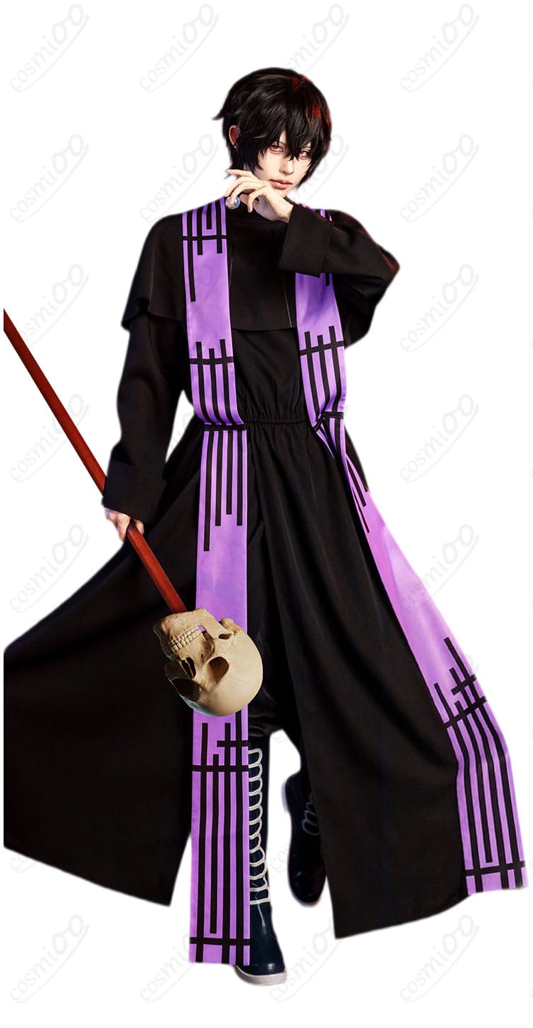 モデル着用のベルゼブブ 蝿の王ダーク衣装の全身コーディネート例