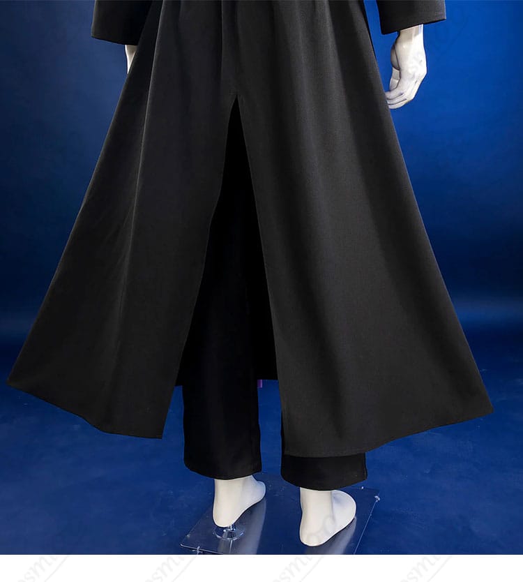 ベルゼブブ 蝿の王ダーク衣装の背面スリット(斜め開き)ディテール