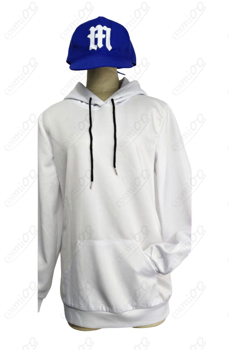 パーカー前面ディテールアップ(ジッパーと差し色のコントラスト)