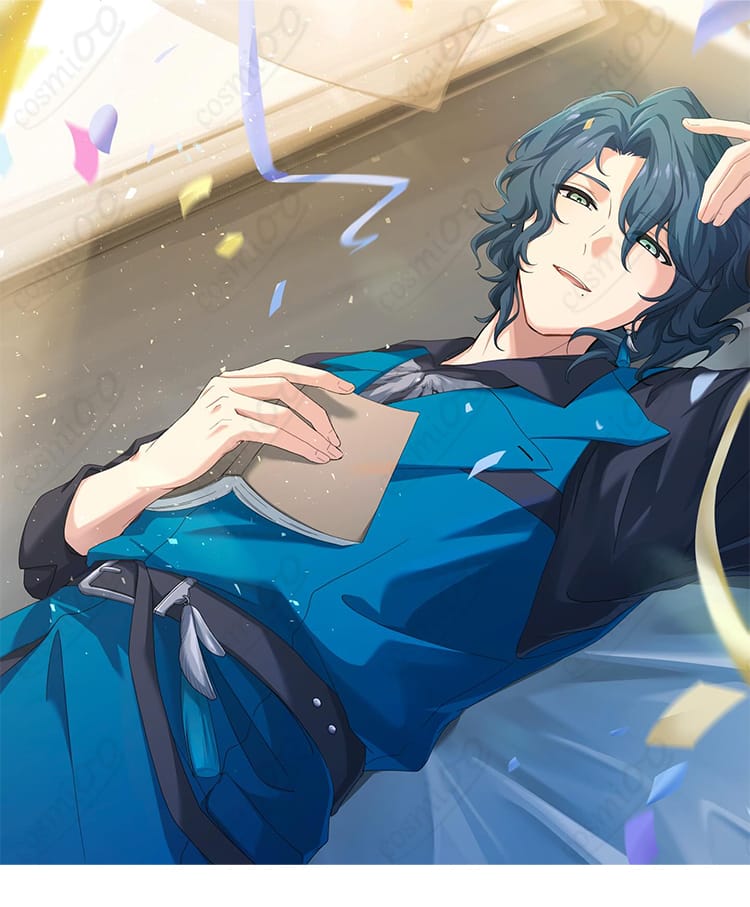 18TRIP 棗夜鷹 私服コスプレ衣装の側面シルエット｜ハリのある生地でラインがきれいに見える