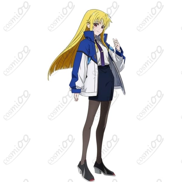 魔法少女リリカルなのは フェイト・T・ハラオウン 制服風コスプレ一式｜上品シルエットで写真映え