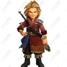 ドラゴンクエストVII キーファ大人版 コスプレ衣装｜動きやすく高再現、初心者にも安心設計 - 1枚目の画像（サムネイル）