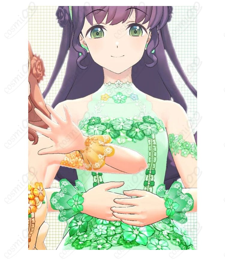 乙宗梢 今、過去、未来の三原色 衣装の衣襟装飾ディテール(ラブライブ!蓮ノ空)