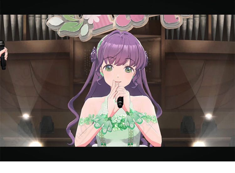 乙宗梢 三原色ステージ衣装の衣襟装飾アップ(固定仕様)