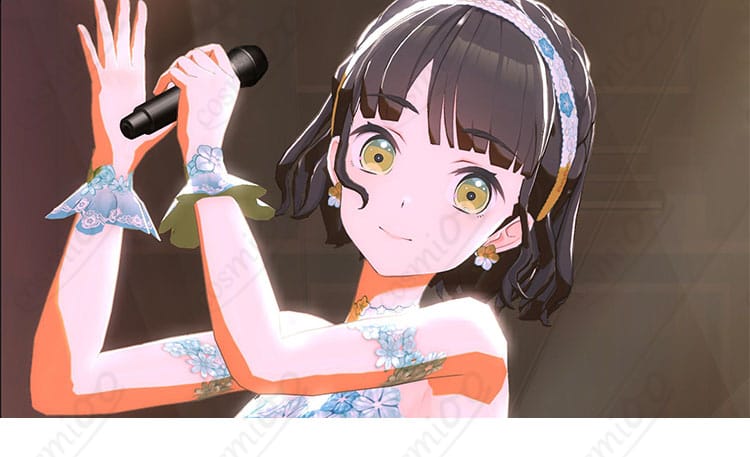 百生吟子 今、過去、未来の三原色 衣装の腕飾り・袖口ディテール