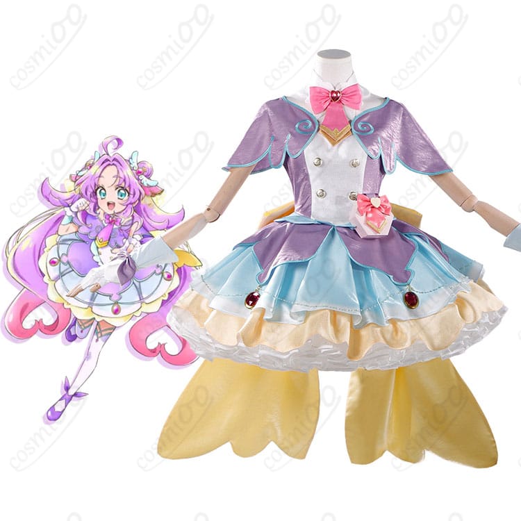 キュアアンサー(明智あんな)変身後コスプレ衣装のキャラクタービジュアル再現イメージ