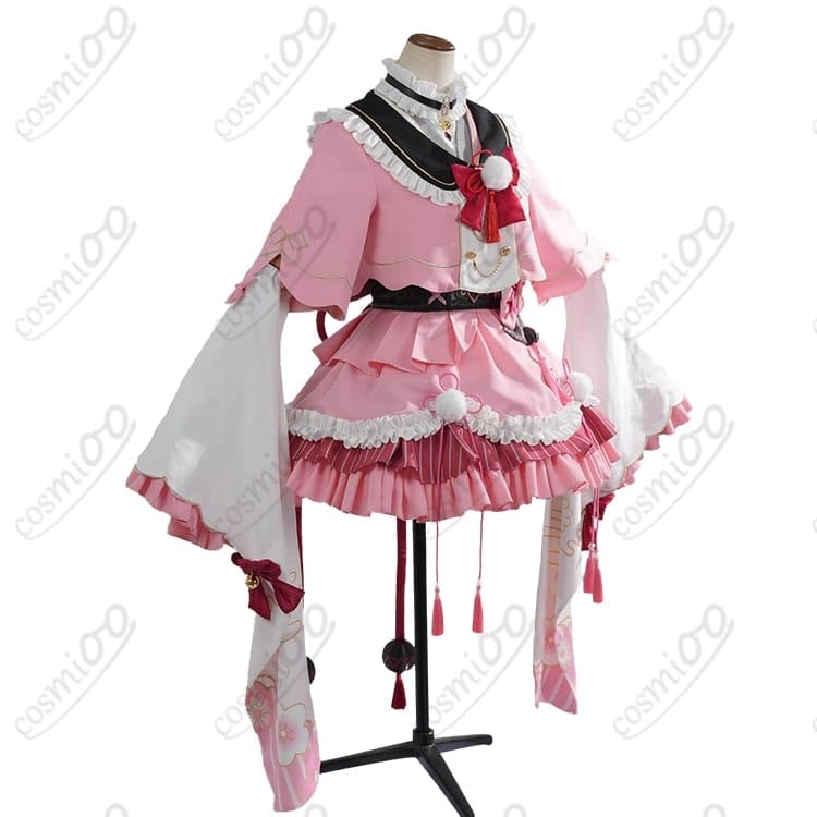 百鬼あやめ 和風メイド衣装コスプレ｜軽やか着用感で高再現、小物充実 - 6枚目の画像