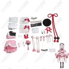 百鬼あやめ 和風メイド衣装コスプレ｜軽やか着用感で高再現、小物充実 - 10枚目の画像（サムネイル）