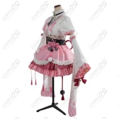 百鬼あやめ 和風メイド衣装コスプレ｜軽やか着用感で高再現、小物充実 - 3枚目の画像（サムネイル）