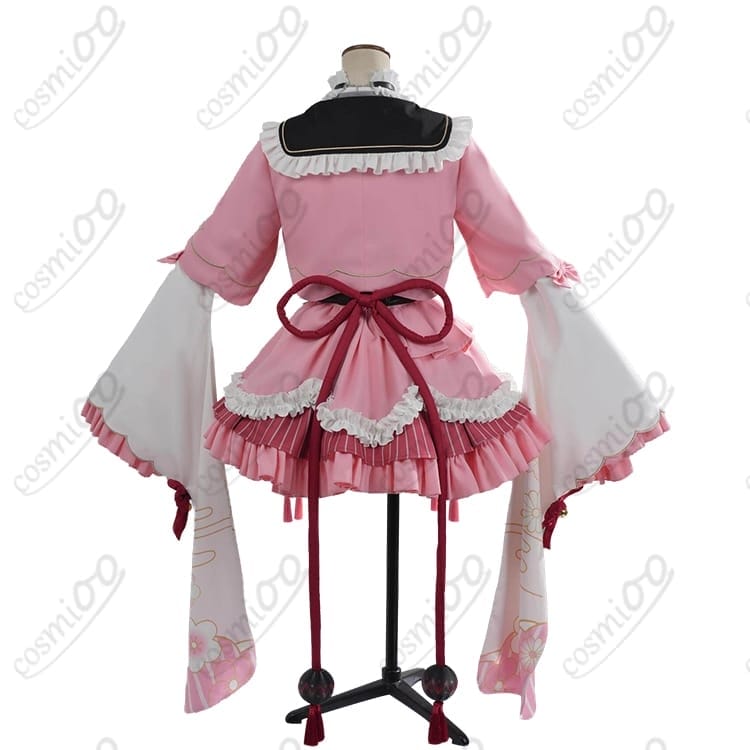 百鬼あやめ 和風メイド衣装コスプレ｜軽やか着用感で高再現、小物充実 - 8枚目の画像