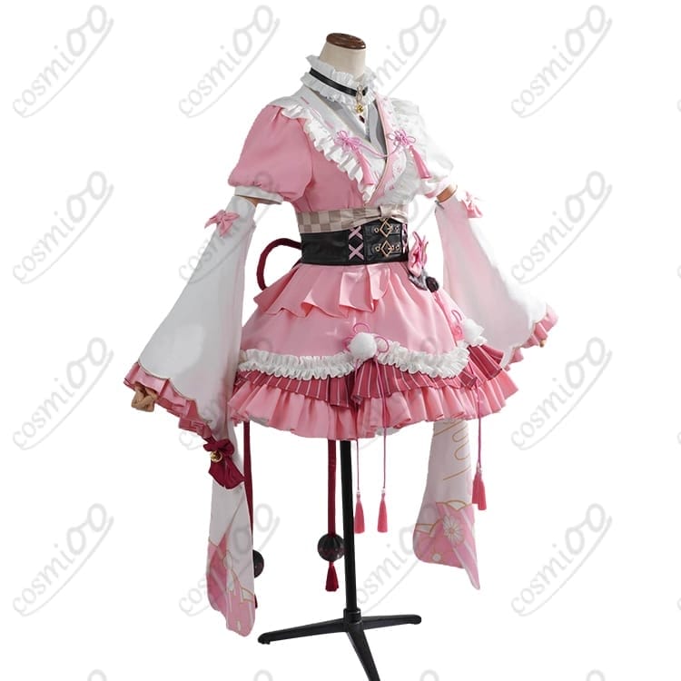 百鬼あやめ 和風メイド衣装コスプレ｜軽やか着用感で高再現、小物充実 - 2枚目の画像