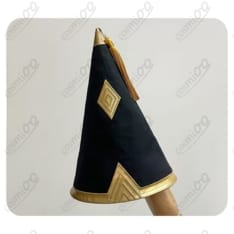 とんがり帽子のアトリエ オルーギオ魔法使い衣装｜帽子とタッセル付きフルセット - 5枚目の画像（サムネイル）
