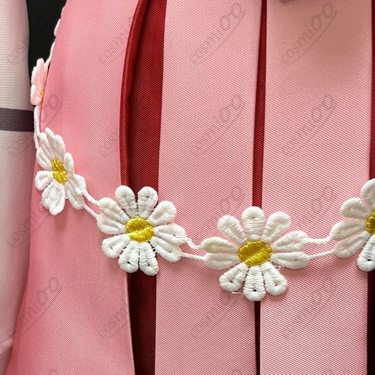 春夏秋冬代行者 春の舞・花葉雛菊の華やかな和洋折衷コスプレ衣装｜イベント撮影向け - 4枚目の画像