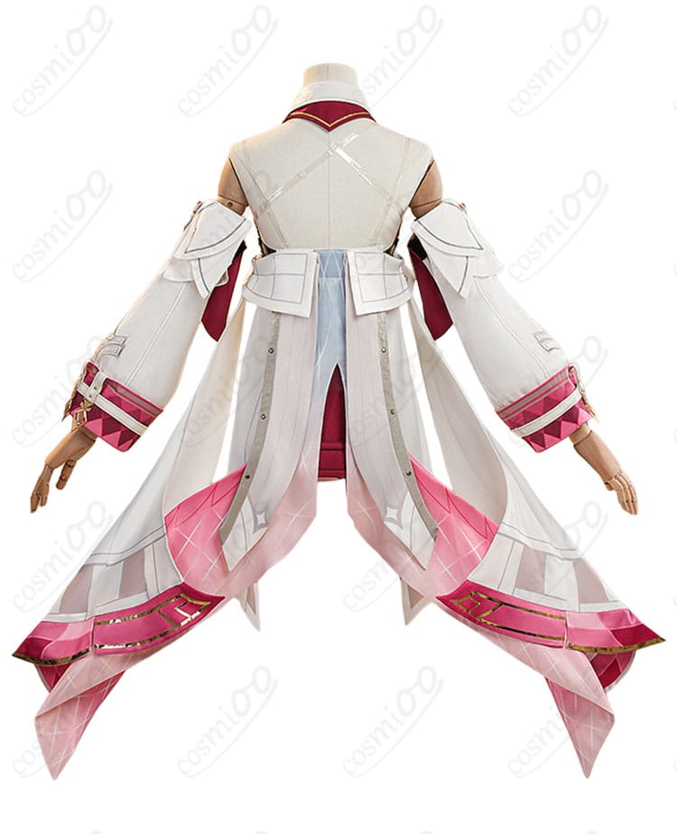原神系ファンタジー衣装の背面全体(翼・背飾りの配置)