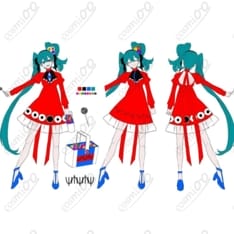 初音ミク パノプティコンVer. ドレス｜高発色で再現度重視、初心者も着脱ラクなコスプレ衣装 - 1枚目の画像（サムネイル）