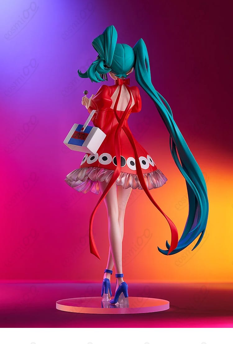 初音ミク パノプティコンVer. ドレス 背面開閉部とシルエット画像