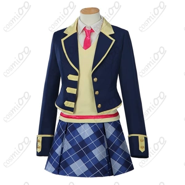 プリパラ パプリカ学園 冬制服 コスプレ衣装6点セット｜初心者も着脱ラクで上品に高再現