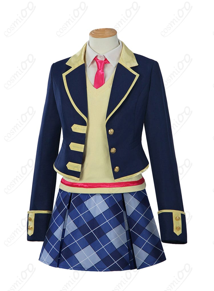 プリパラ パプリカ学園 冬制服コスプレの正面全身カット